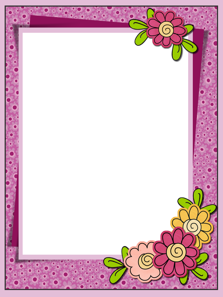 Text Frame, Borders And Frames, Writing Paper, Birthday - Picture Frame Clipart (768x1024), Png Download
