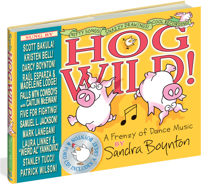 A Frenzy Of Dance Music By Sandra Boynton - Cartoon Clipart (800x732), Png Download