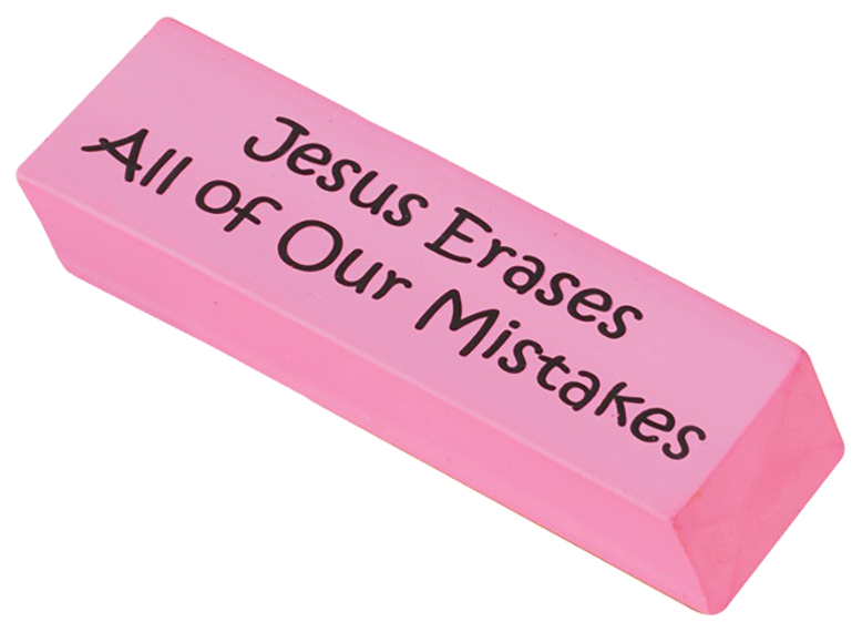 Jesus Erases All Of Our Mistakes Clipart (800x800), Png Download