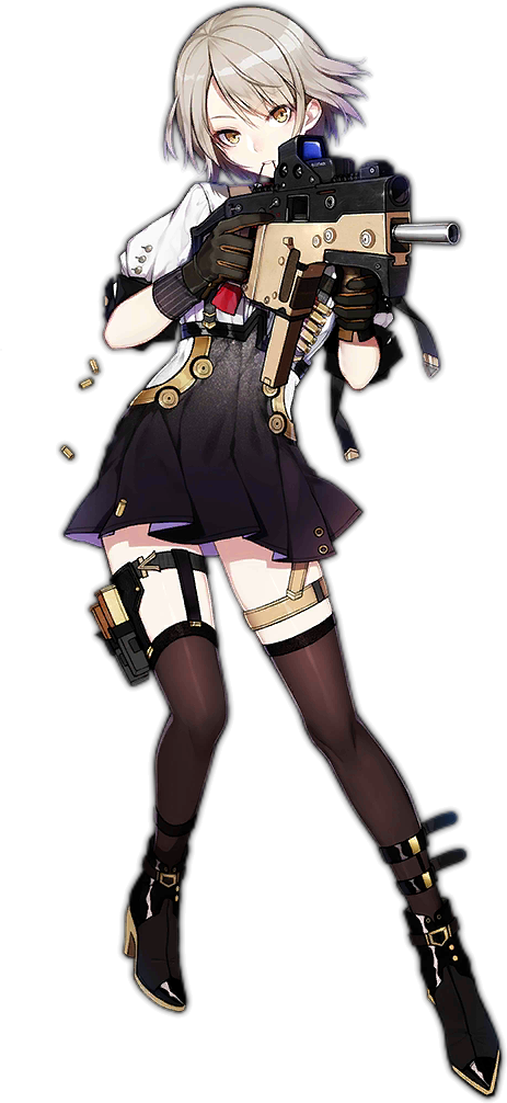 Kriss Vector Girls Frontline Clipart (463x1006), Png Download