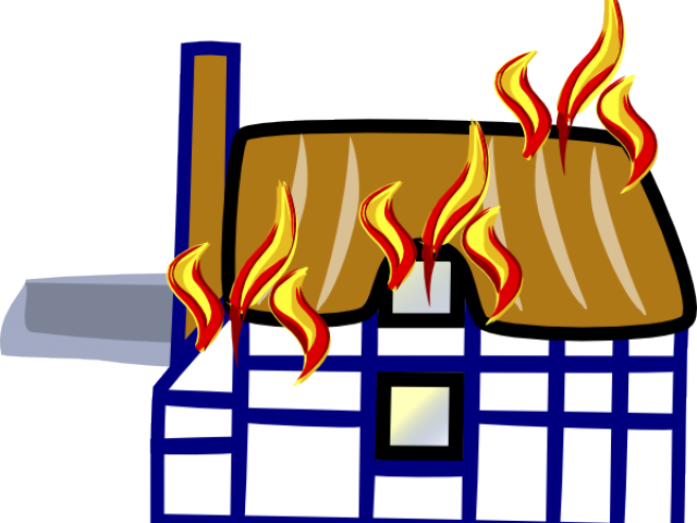 Fire Safety Equipment In The Home Clipart (640x480), Png Download