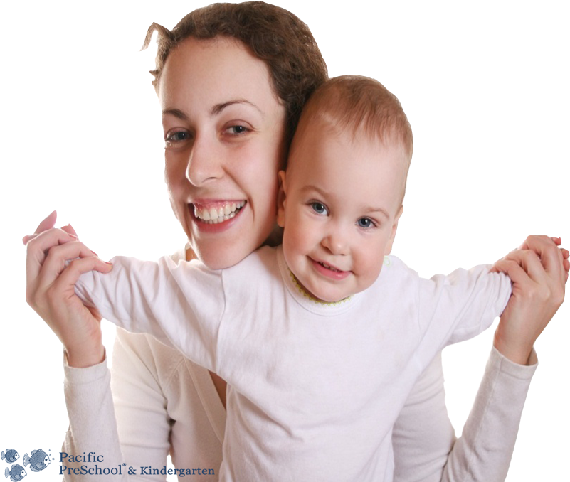 Happy Individual - Minding Baby Clipart (800x700), Png Download