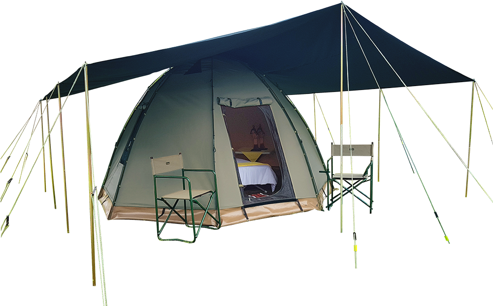 Lodge Tents - Tent Clipart (1000x638), Png Download