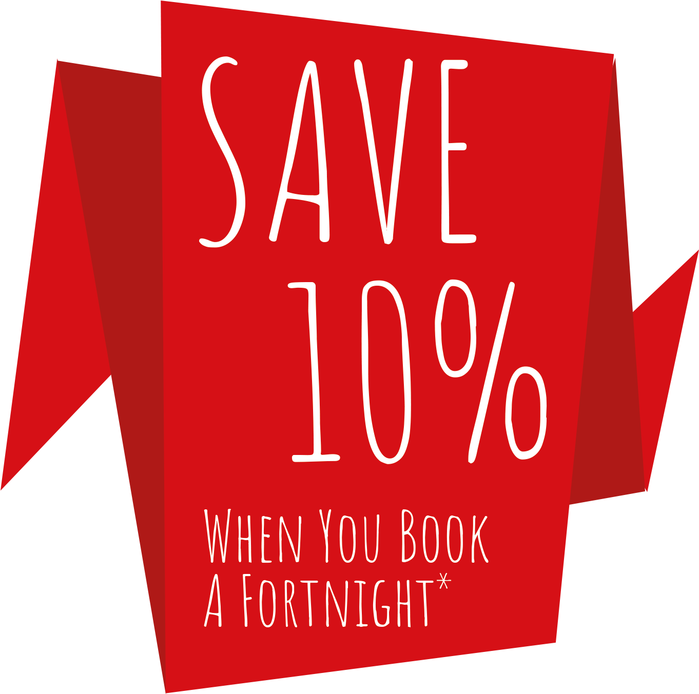 Book A Fortnight At Hemsby Beach Holiday Park And Save - Graphic Design Clipart (1362x1353), Png Download