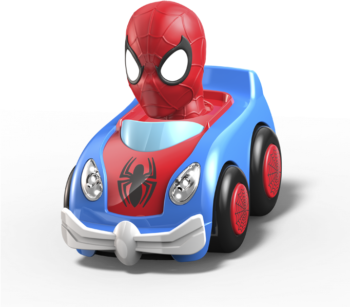 Hero Bump N Go™ - Spider-man Clipart (1002x672), Png Download