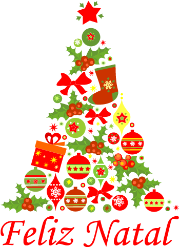 Arvore De Natal 3d Png - Christmas Tree And Gifts Background Clipart (600x600), Png Download