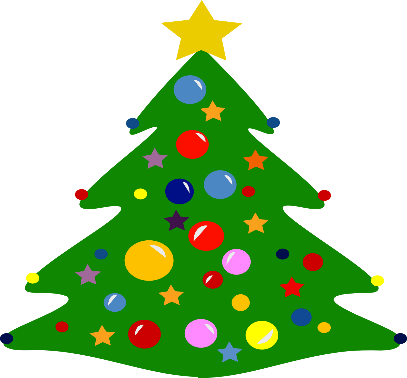 Árvore De Natal Png - Moldura De Natal Papai Noel Clipart (1600x1486), Png Download