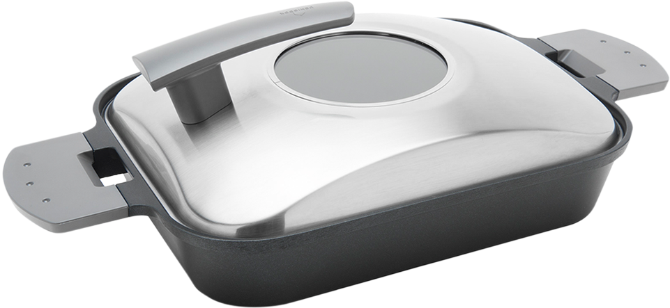 With Stainless Steel Lid* - Barbecue Grill Clipart (1000x499), Png Download