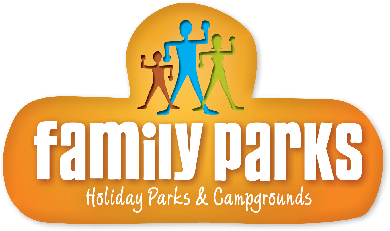 Fp Logo Orange Square Cmyk - Family Parks Clipart (1370x813), Png Download
