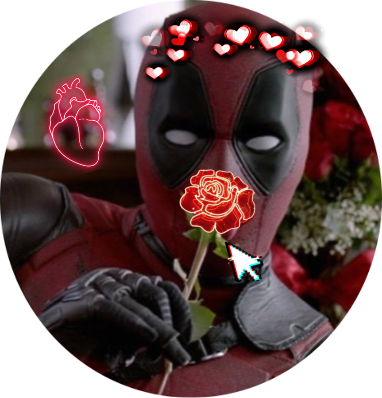 Dead Pool Png - Deadpool Valentine Clipart (750x781), Png Download