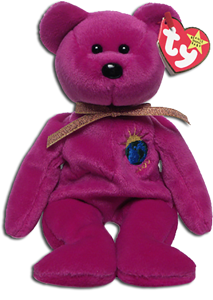 Ty Millennium Teddy Bears - Millennium Ty Beanie Bear Clipart (754x1000), Png Download