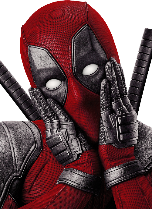 Deadpool - Lockscreen Deadpool Clipart (500x700), Png Download