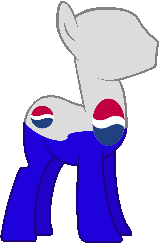 Base Used, Pepsi, Pepsicolt, Pepsiman, Ponified, Safe - Pepsiman Mlp Clipart (723x1106), Png Download