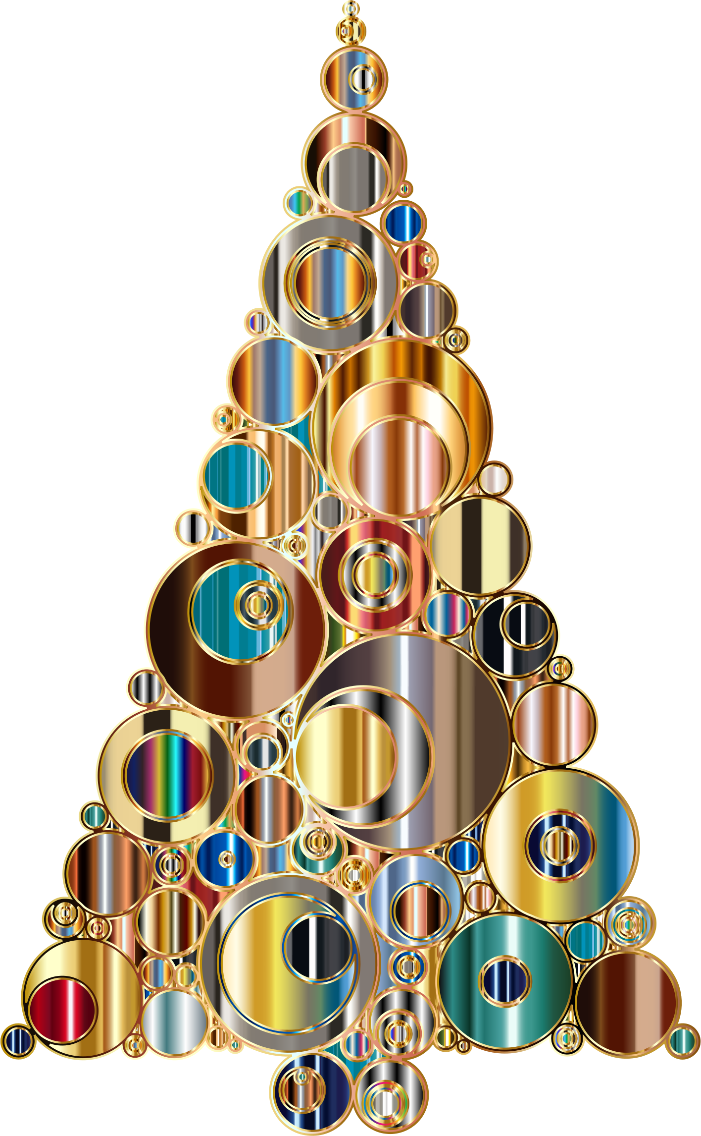 This Free Icons Png Design Of Colorful Abstract Circles - Christmas Day Clipart (1416x2292), Png Download