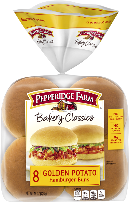 Hamburger Buns - Pepperidge Farm Clipart (1000x1000), Png Download
