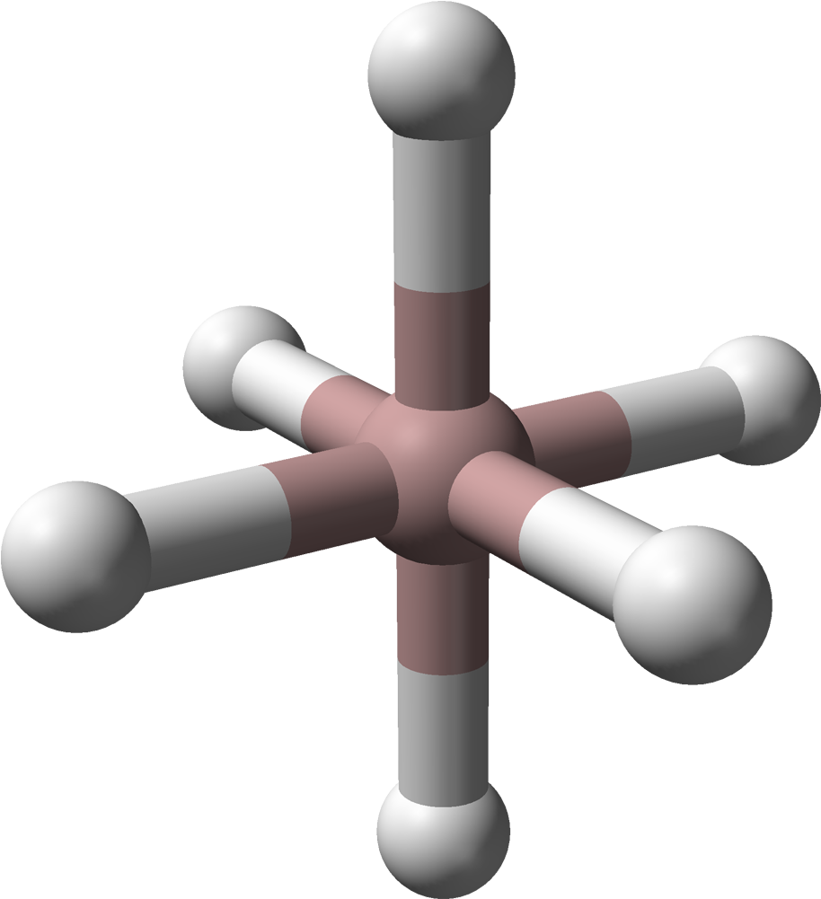 Aluminium Hydride Al Coordination 3d Balls - Aluminum Ball And Stick Model Clipart (1013x1100), Png Download