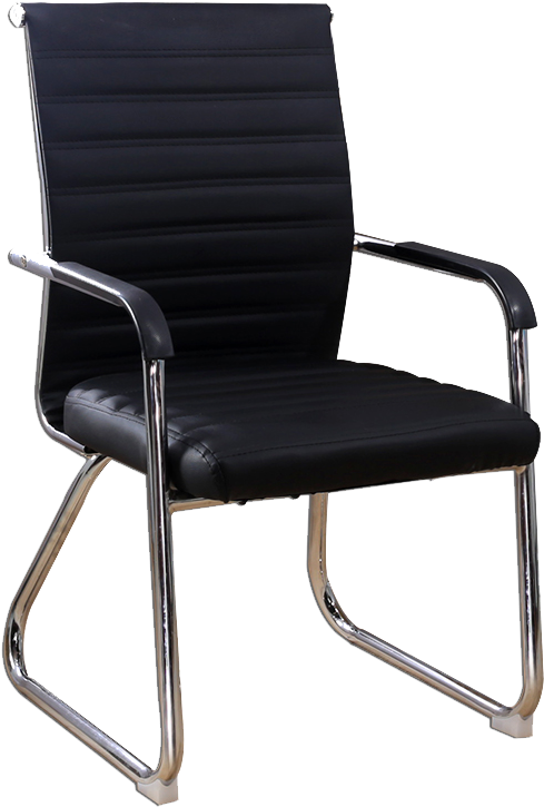 Conference Chair Bow Chair Simple Office Chair Office - Kursi Tiger 2651 Clipart (800x800), Png Download
