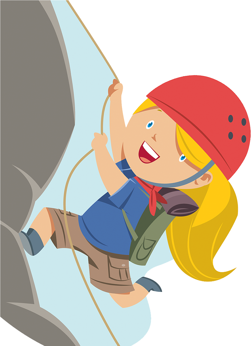 Climbing Mountains Clipart - Mountain Climber Clip Art - Png Download (1090x1448), Png Download
