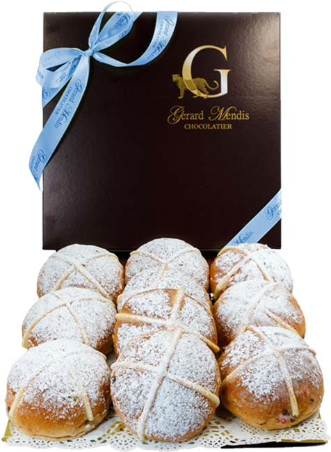 Hot Cross Buns Berry - Sourdough Clipart (920x690), Png Download