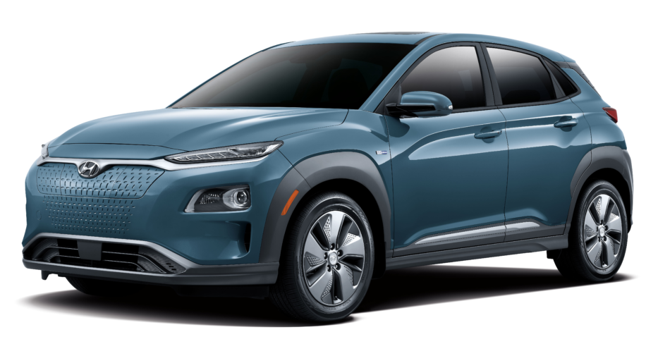Hyundai Kona Electric - Compact Sport Utility Vehicle Clipart (1024x580), Png Download