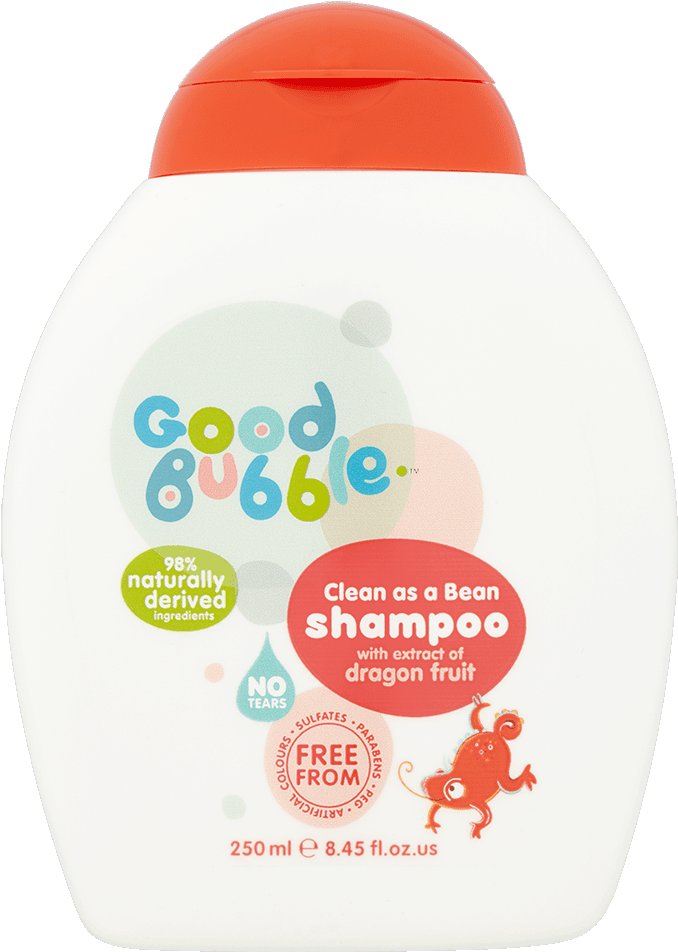 Clean As A Bean Shampoo With Dragon Fruit Extract - Good Bubble Clipart (1000x1000), Png Download