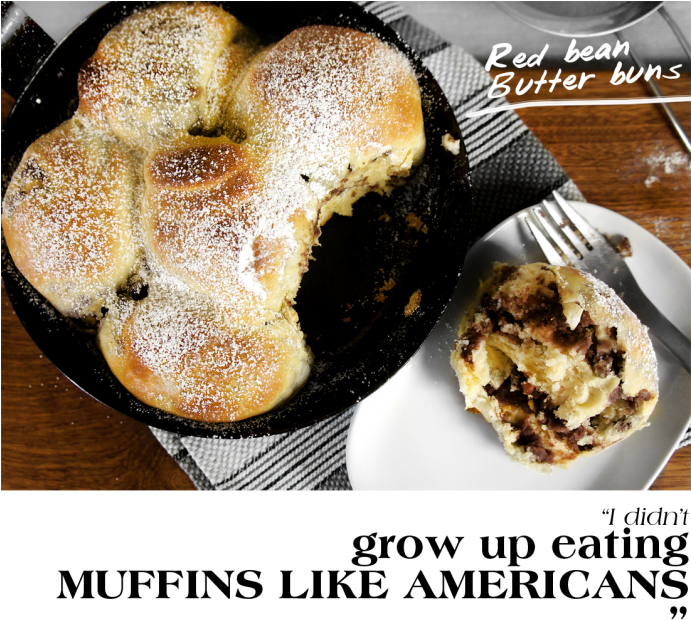 Childish Red Bean Buns - Brioche Clipart (691x620), Png Download