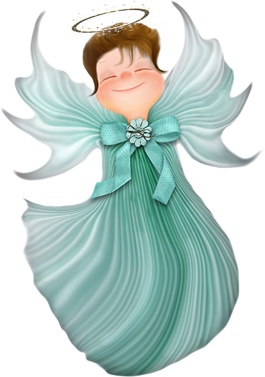 Blue Angels, Teal Christmas, Mushroom, Dragonflies, - Illustration Clipart (1025x1459), Png Download