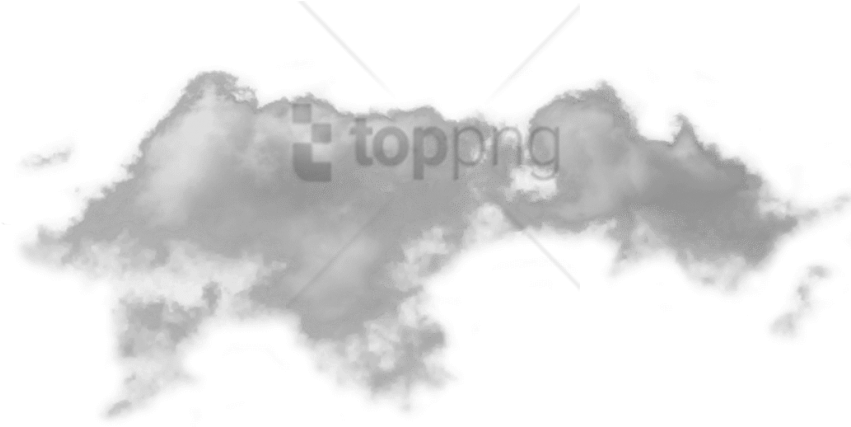 Clouds Drawing Png Png Image With Transparent Background - Portable Network Graphics Clipart (850x638), Png Download