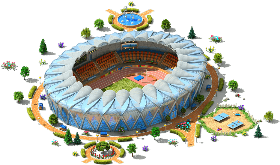 Light Athletics Arena - Soccer-specific Stadium Clipart (934x550), Png Download