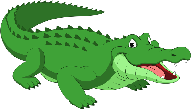 Фото, Автор Soloveika На Яндекс - Crocodile Clipart - Png Download (800x459), Png Download