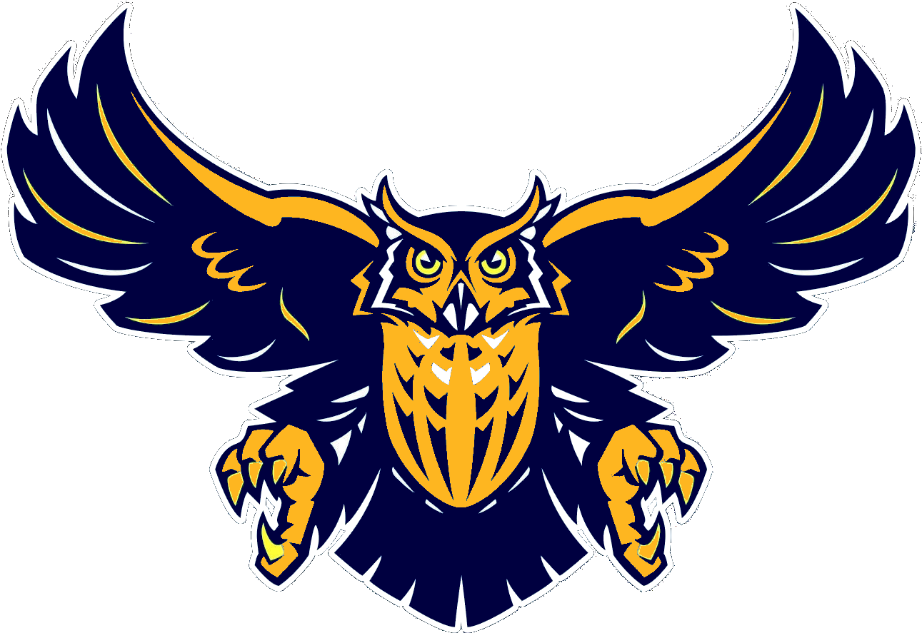 Navy Blue Free Images At Clker Com - Rice University Football Logo Clipart (1365x1024), Png Download