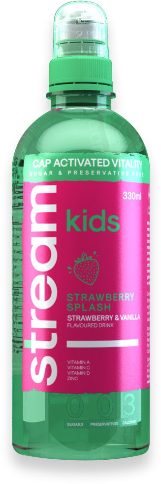 Strawberry Splash Strawberry And Vanilla Flavoured - Bottle Clipart (960x1080), Png Download