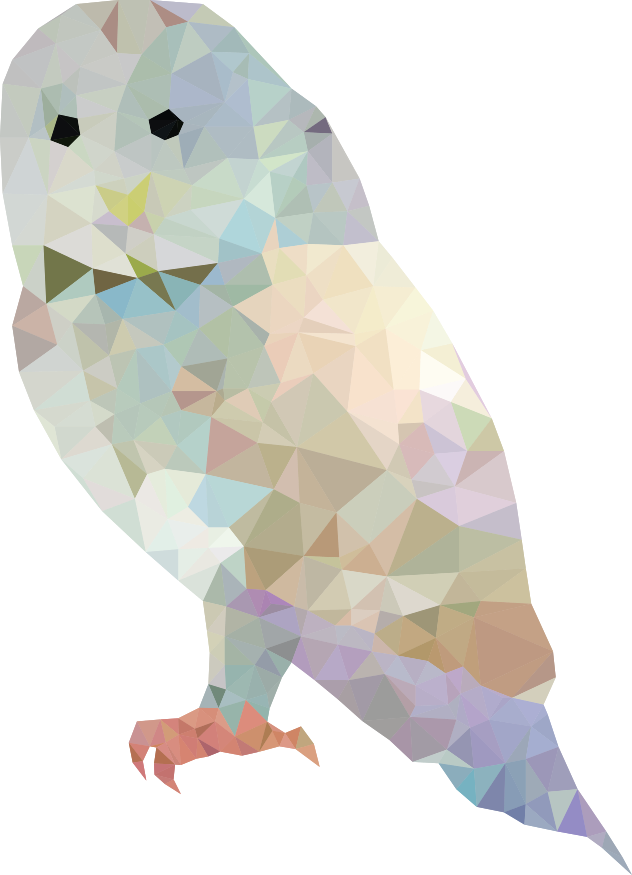 Owl Vector A Vector Of My Watercolor Owl - Owl Clipart (632x875), Png Download