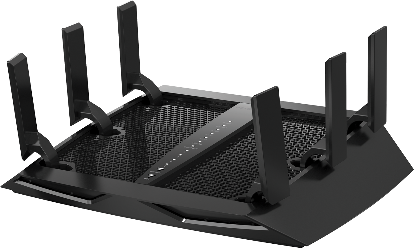 X6s Ac3600 Tri-band Wifi Router - Netgear X6 Clipart (1350x811), Png Download