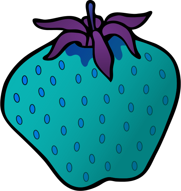 Strawberry Clip Art Vector Clip Art - Cartoon Strawberry - Png Download (600x636), Png Download