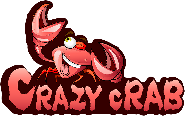 All You Can Eat Cajun Seafood - Crazy Crab Logo Clipart (729x460), Png Download