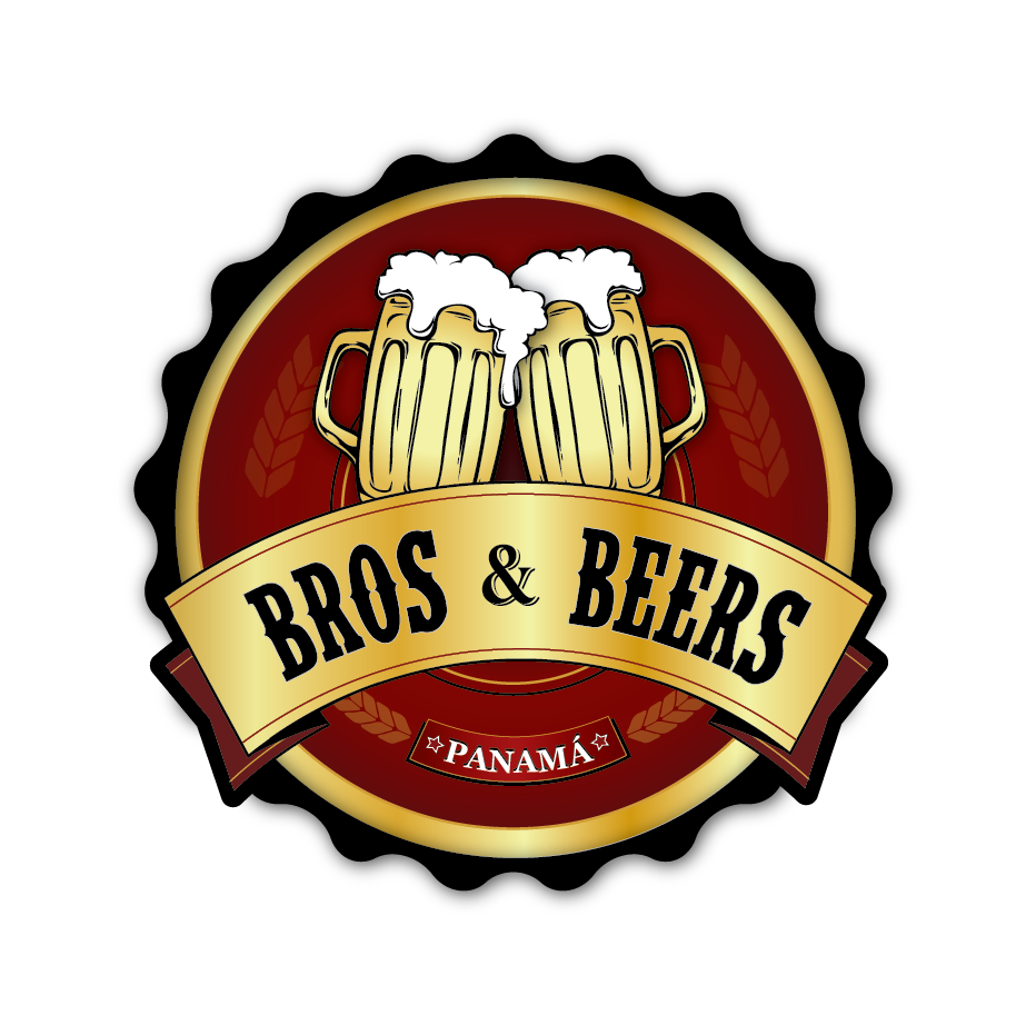 Bros&beers Panama - Rotulo Cafe Clipart (923x922), Png Download