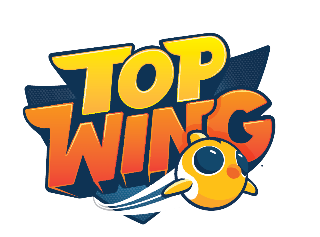 Let's Earn Our Wings - Nick Jr Top Wing Logo Clipart (1135x829), Png Download