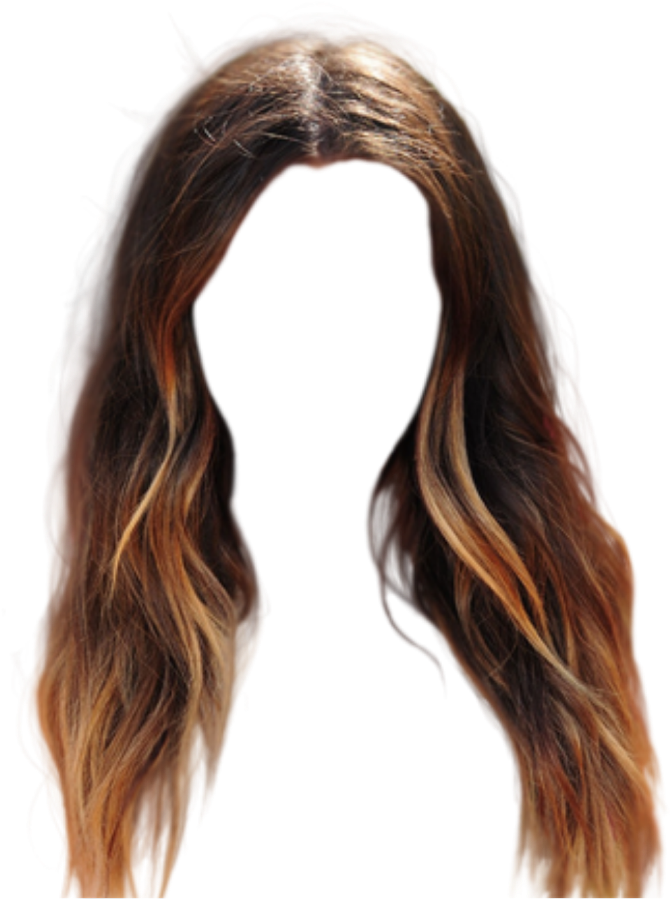 #hair #brown #cabelo #marron - Brown Hair Transparent Background Clipart (1024x1024), Png Download