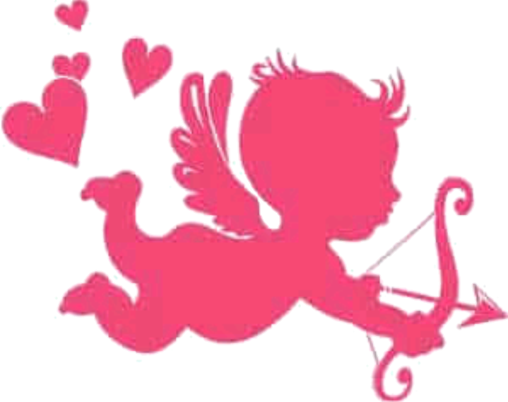 #cupido #cupid #angel #sanvalentin - St Valentine's Day Cupid Clipart (719x568), Png Download