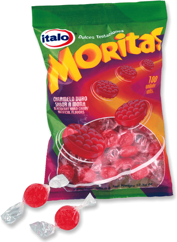 Dulces Moritas Bx100 - Convenience Food Clipart (800x800), Png Download
