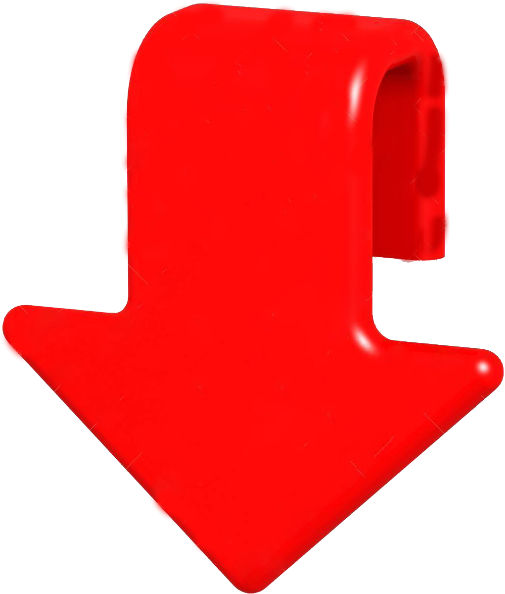 Dica 10 Se Não Estiver Conseguindo Procure Ajuda - Flecha Hacia Abajo Roja Clipart (1300x1390), Png Download