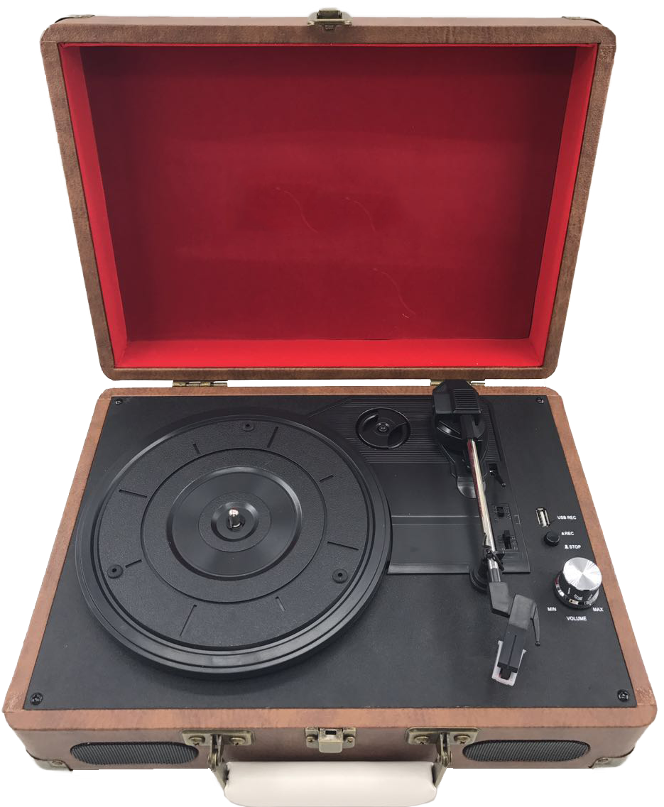 Vintage Record Player Gramophone With Bluetooth Usb - Camera Lens Clipart (960x1280), Png Download
