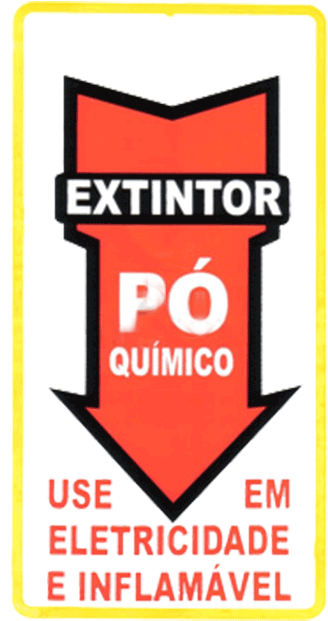 Sinalização Seta - Gas Inflamavel Clipart (529x635), Png Download