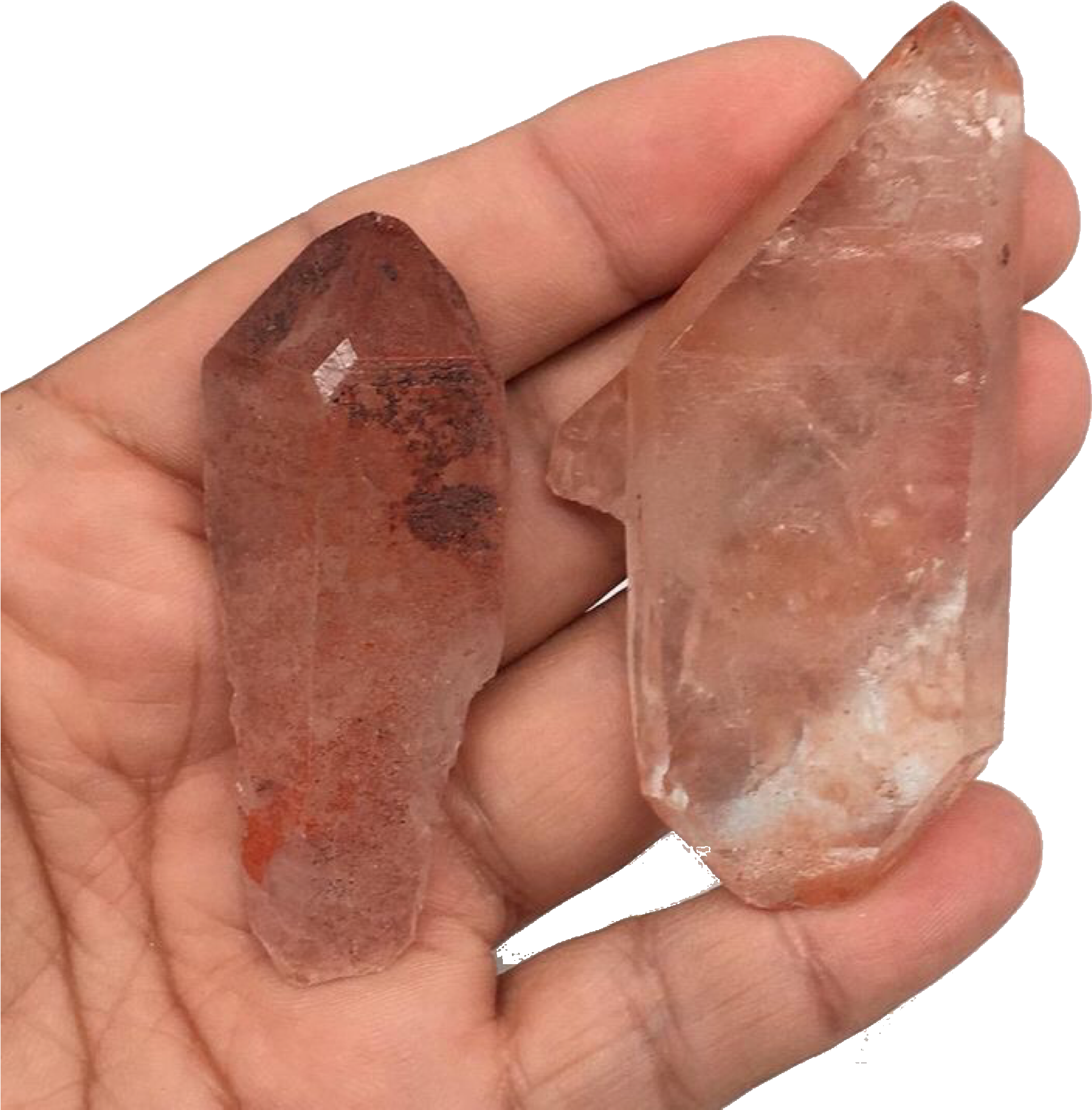 Brown Tan Hand Rocks Crystals Gems Stones Magic Polyvore - Moodboard Filler Pink Transparent Png Mood Board Clipart (2048x2048), Png Download