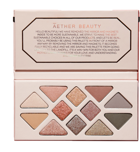 Aether Beauty Rose Quartz Palette Clipart (600x600), Png Download