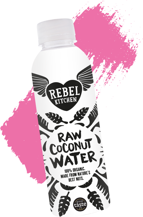 Rebel Kitchen Coconut Water Clipart (824x1370), Png Download