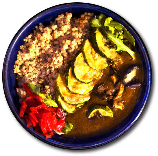 Vegan Japan Curry With Quinoa - Asian Soups Clipart (605x540), Png Download