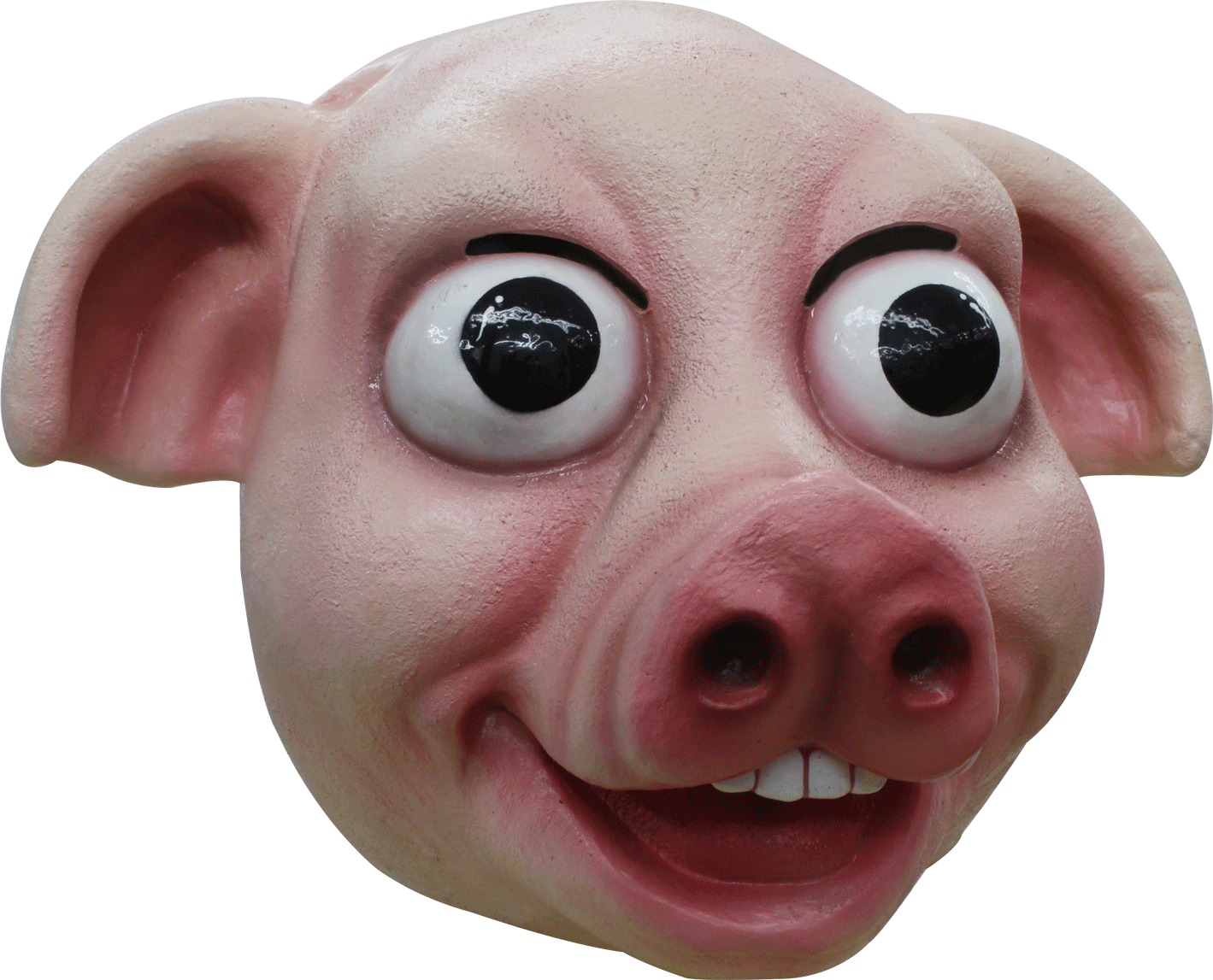 Pig Face Png - Halloween City Pig Mask Clipart (1419x1147), Png Download