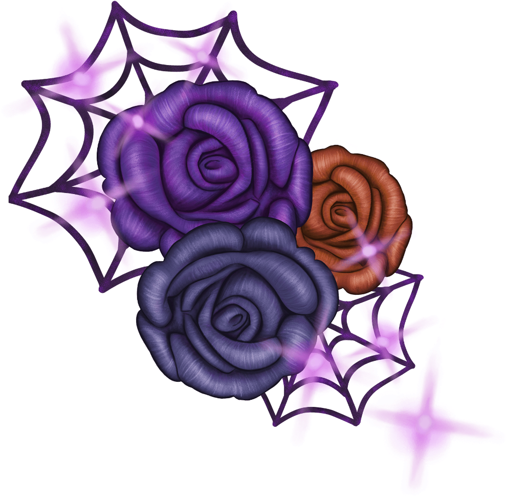 #flores #flower #morado #vector #halloween #morado - Floribunda Clipart (1024x1103), Png Download